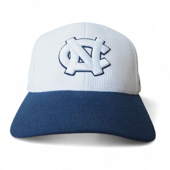 Nike Team Vintage Carolina Tar Heels Strapback Hat White / Navy OS - Picture 1 of 7